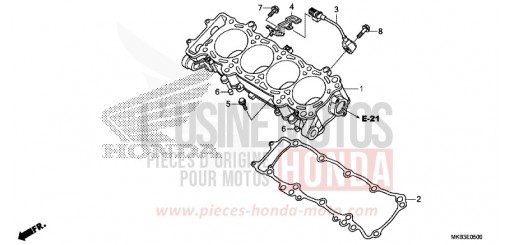 CYLINDRE CBR1000SAF de 2015